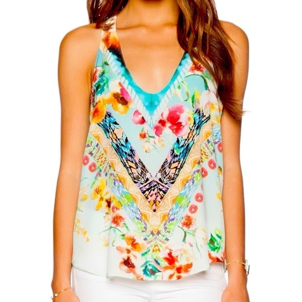 Rory Beca 100% Silk Top Size Small